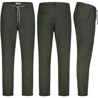 Eight2Nine Chinos Eight2nine Herren Leinen Hose Leinenhose Regular Freizeithose Sommer