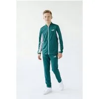 PUMA Trainingsanzug POLY BASEBALL SUIT B (2-tlg), 2-teilig, Jacke mit Stehkragen, mit Logo-Gummiprints