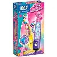 Clementoni® Kreativset Idea, Deine Textmarker-Kreationen - Tiere im Trend