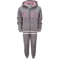 Girls Fashion Sweatanzug Jogginganzug Freizeitset Sweat-Jacke + Jogginghose CL-81a
