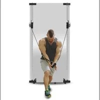 AsVIVA Kraftstation MG9 Kabelzug-Wandmontage für effektives Ganzkörpertraining für Zuhause, (1-tlg), Ultra slim 16,5 cm, 100 kg Widerstand, Duale Trainingsmöglichkeit
