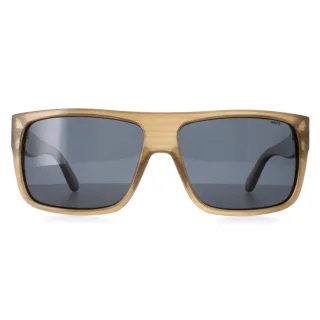 INVU Rectangle Herren Beige Wolkig Demi Blau Polarisiert B2130