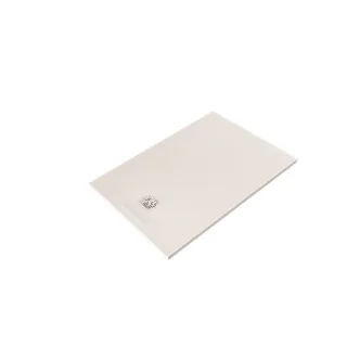 KLUDI-TERRA Duschwanne 80 x 120 H3 cm Abflussabdeckung inklusive Mattweiß 08DW0753