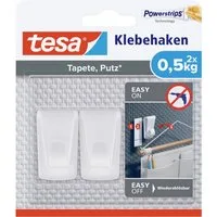 tesa Klebehaken tesa tesa Klebehaken Tapeten & Putz - selbstklebender Haken - ideal z, (77780-00000-01)