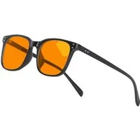 LuxusKollektion Brille Brillenfassungen Computerbrille BlueLight Schwarz Orange99%