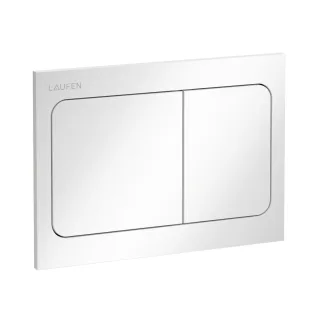 Laufen Betätigungsplatte AIR INEO mit Zweimengenbetätigung weiß, H9001130000001 H9001130000001