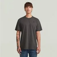 G-STAR T-Shirt Nifous Rundhals, mit Rippeinsatz