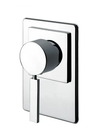 KAJA-B-Quadrat Unterputz Brausearmatur , chrom  60462-C
