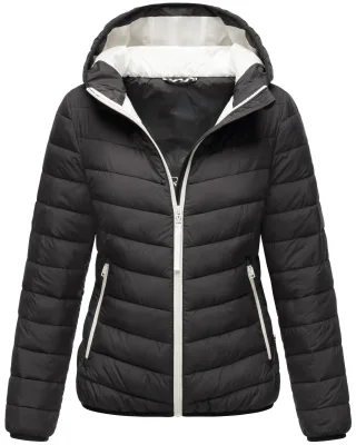 Marikoo Damen Steppjacke „Pack Mich Ein“ – leicht, faltbar & mit Kapuze