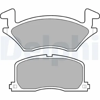 Delphi Bremsbel?ge vorne Toyota Starlet