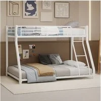 OYRREU Etagenbett Metallbett - Hochbett 90*190 cm 140*190 cm