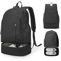 Agger Sportrucksack Rucksack,Gym-Rucksack für Damen und Herren,mit Schuhfach und Nassfach, Sportrucksack,für Fitness, Schwimmen und Freizeit,wasserdichter
