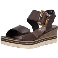 Remonte Keilsandalette Keilabsatz, Riemensandale, Sommerschuh, auffällige Zierschnalle