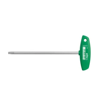 Wiha Stiftschlüssel mit Quergriff TORX mattverchromt - 10 Stück - 01332