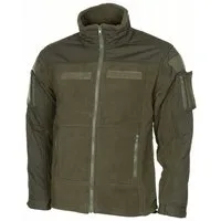 MFH Outdoorjacke Trekking Fleece-Jacke, "Combat", oliv