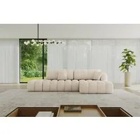 ALTDECOR Ecksofa OLEA-L2-S, Couch mit Schlaffunktion, Wohnzimmer - Ecksofa, Corner Sofa Bett Eckcouch Couch L-Form Schlafcouch Ausziehbar