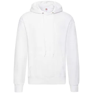 Fruit of the Loom - "Classic" Sweatshirt, mit Kapuze für Herren (Weiß)