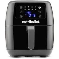 Heißluftfritteuse XXL Digital Air Fryer schwarz/silber, 1.800 Watt, Korb 7 Liter