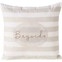 BOLTZE Dekokissen Kissen 45x45 cm beige "Bayside" von Boltze - Dekokissen maritim