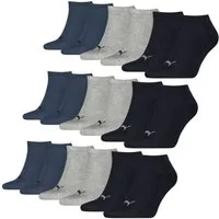 PUMA Sneakersocken Soft Cotton (9-Paar) mit Cat-Logo und PUMA-Schriftzug