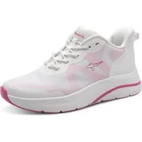 Tamaris Slip-On Sneaker, Plateau, Freizeitschuh, Halbschuh, Slipper mit Kontrastbesatz