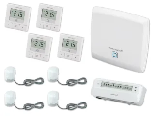HOMEMATIC IP Starterset Fußbodenheizung für 4 Räume