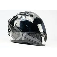 BNO Motorradhelm BNO X6 Integralhelm, mit integrierter Sonnenbrille, ECE R 22-06