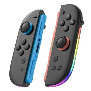 JOY-06 Switch2 Dual Magnetic Wireless bluetooth Gamepad with RGB Lighting 9-Axis Gyroscope Turbo Dual Motors Vibration W