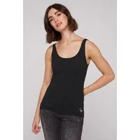 SOCCX Tanktop mit Elasthan-Anteil