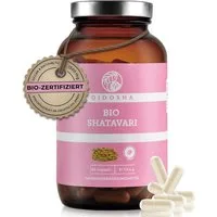 QIDOSHA Bio-Shatavari Kapseln, 180 St., 113.4 g, 100 % Bio-Shatavari-Pulver