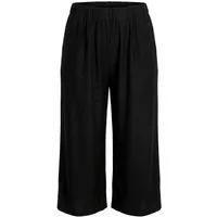 Ulla Popken Culotte Slinky-Culotte wadenlang weites Bein Elastikbund