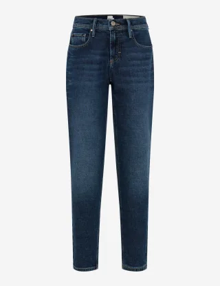 Brax Damen Five-Pocket-Hose Style MILEY S USED MID BLUE, denim blau, Gr. 32
