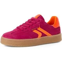 Tamaris Plateausneaker Freizeitschuh, Halbschuh, Schnürschuh im Retro-Look