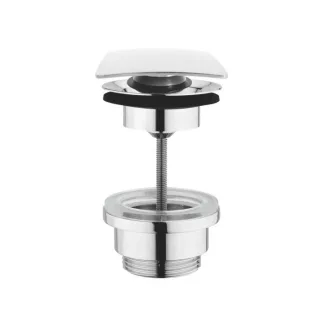 Herzbach Ablaufventil 11.432600.1.01 1 1/4", mit/ohne Push-Druckverschluss, chrom