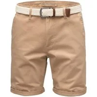 Amaci&Sons Chinoshorts BERWYN Chinoshort inkl. Gürtel Herren Bermuda Short Hose Regular Fit inkl. Gürtel