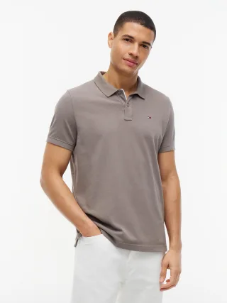 Tommy Jeans (PVH Group) - TJM SLIM PLACKET POLO EXT Ivy Mink - Gr. - L