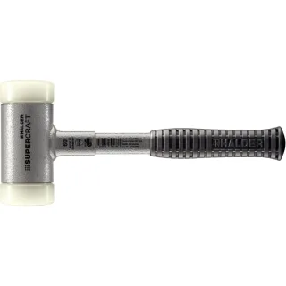 HALDER SUPERCRAFT - Schonhammer rückschlagfrei mit bruchsicherem Stahlrohrstiel, Nylon - 3377.060