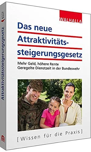 Das neue Attraktivitätssteigerungsgesetz: Mehr Geld höhere Rente Geregelte Dienstzeit in der Bundeswehr