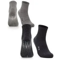 OCCULTO Sportsocken Damen Stoppersocken 2-4er Pack (Modell: Madeleine) (2-Paar)