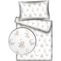 KiGATEX Kinderbettwäsche KiGATEX Set 2-teilig, 100x135 + 40x60 cm, für Mädchen + Jungen, 100% Baumwolle, weich & atmungsaktiv, waschbar bei 60°C