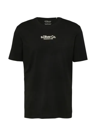 s.Oliver - T-Shirt schwarz - Gr. - XL