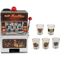 Out of the Blue Spiel Spiel Spielautomat mit 5 Shotgläsern Casino Slot Trinkspiel