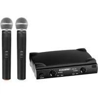 McGrey Mikrofon UHF-2V Dual Funk Mikrofon Set mit 50m Reichweite, Bedienerfreundlicher Aufbau und Nutzung
