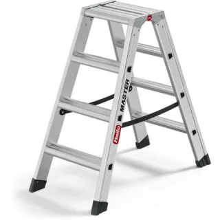 Hailo Master D100 2 x 4 Stufen-Leiter