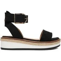 DeeZee Deezee Damensandalen Schwarz DeeZee-CEO-WS091-01 Schwarz Sandale