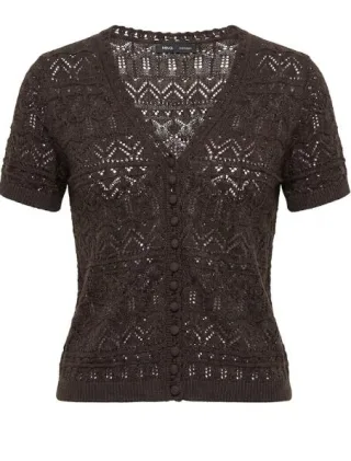 MANGO - STRICKJACKE SIKAN - Gr. - S