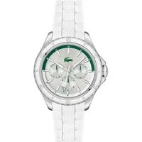Lacoste Multifunktionsuhr SANTORINI 2001456, Quarzuhr, Armbanduhr, Damenuhr, Silikonarmband, analog