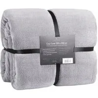 Wohndecke FELUNA Coral Fleece Kuscheldecke XXL – Superweicher Cashmere-Touch, Feluna, Tagesdecke Kaschmir-Touch 220 x 200 cm
