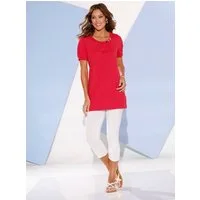 Sieh an! T-Shirt Longshirt Kurzarm