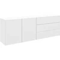 borchardt Möbel Sideboard Sophia, Hängeschrank mit 2 Türen, 3 Schubkästen, Breite 152 cm, Breite 152 cm, zur Wandmontage